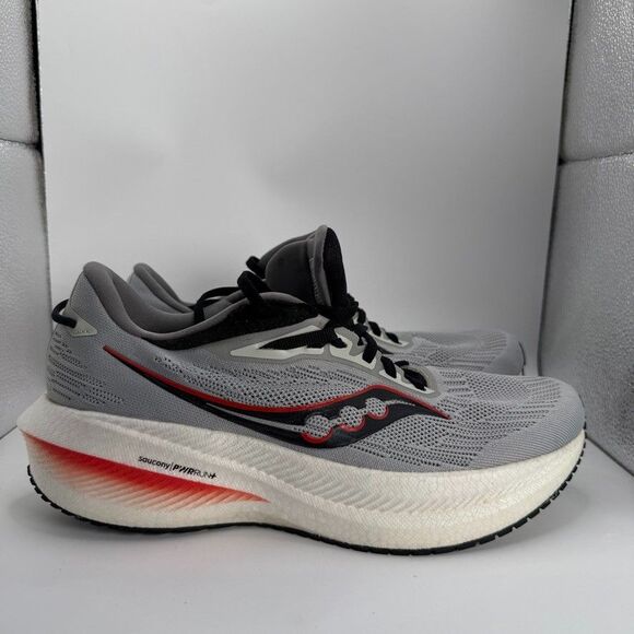 Saucony Triumph 21 Shoes Mens Size 8.5 Gray Running Cushioned Trainer main image 12